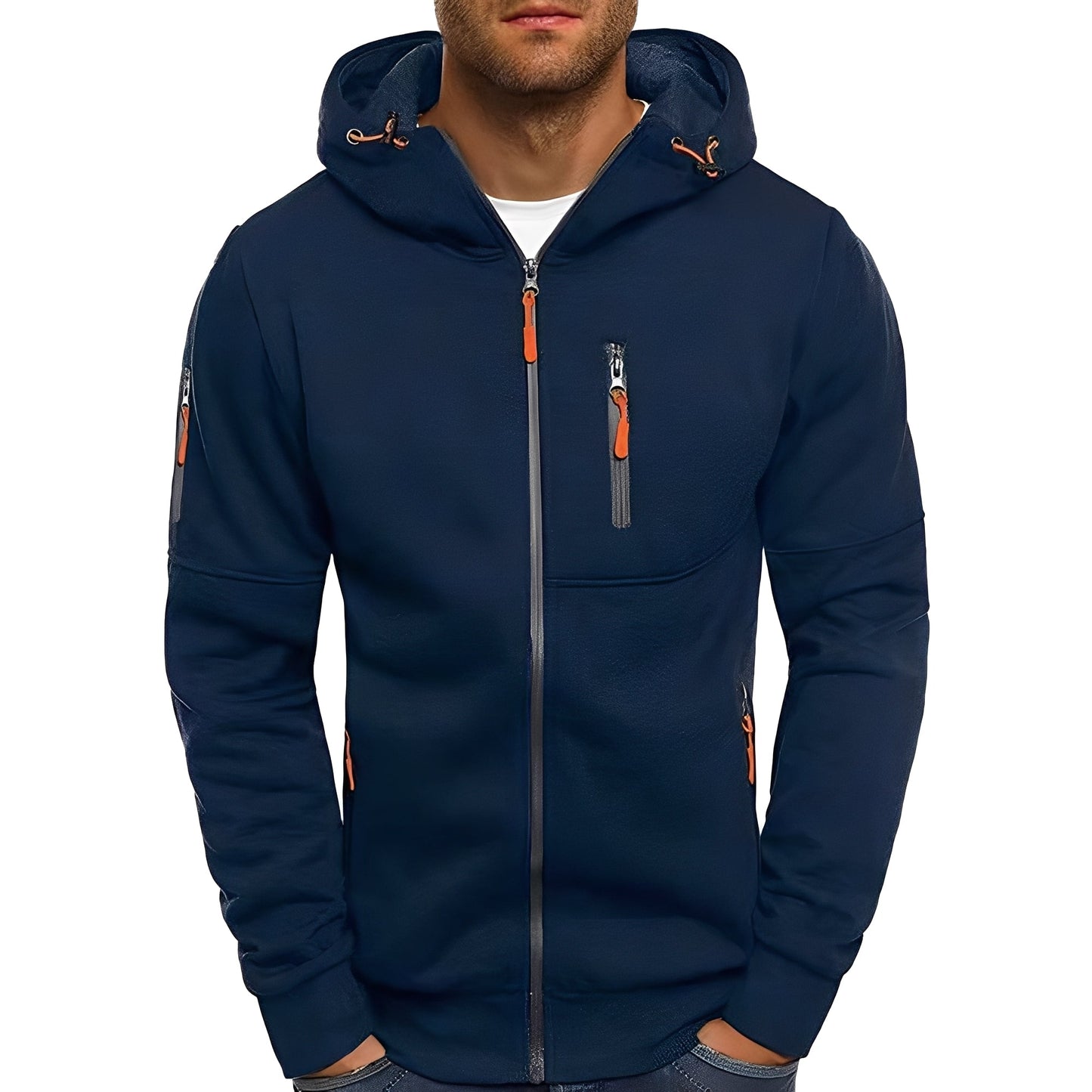 Lowell - Bequeme, modische Herrenjacke mit Kapuze