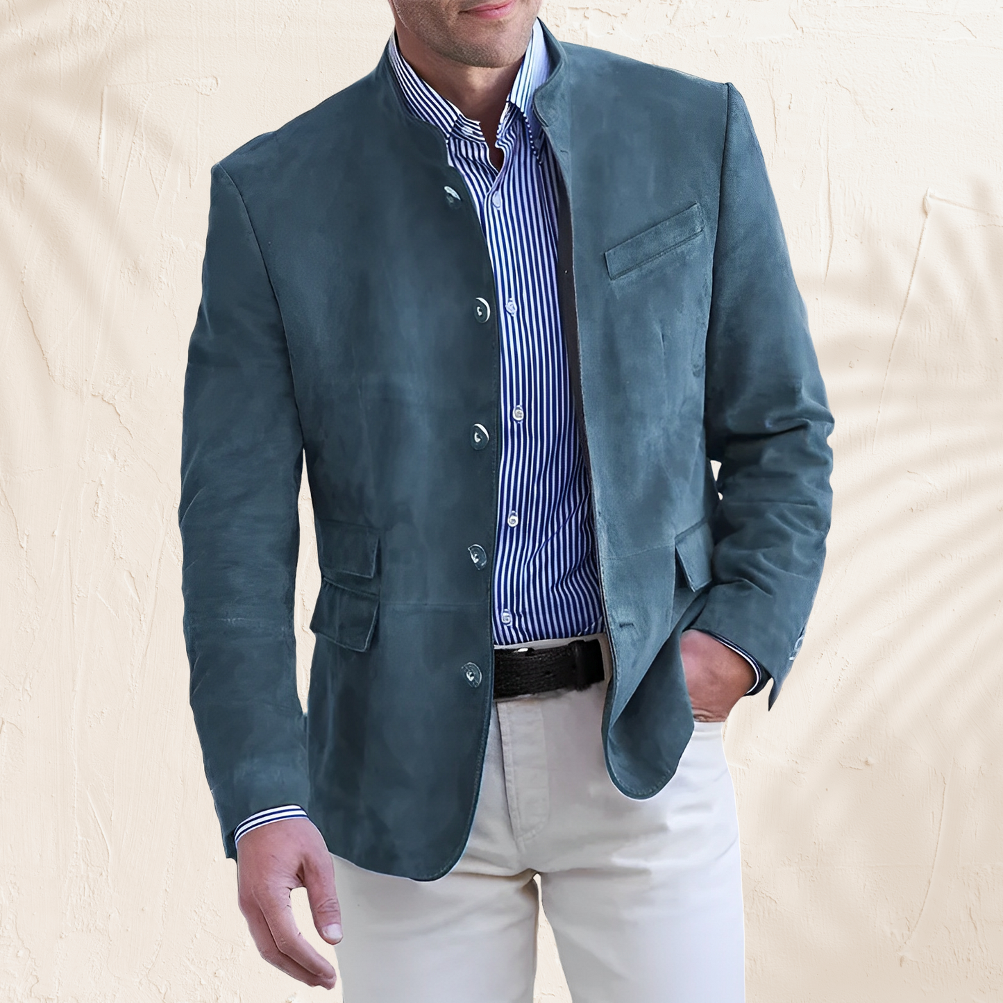 Philip – Herbstjacke mit Knöpfen für Herren