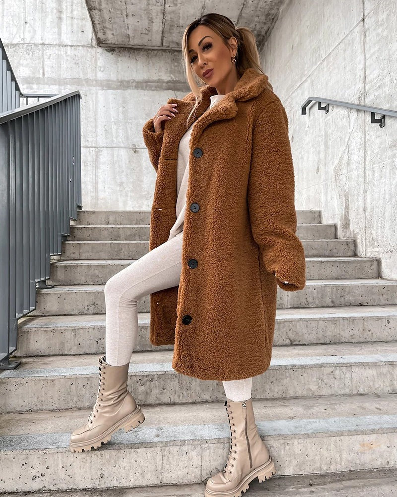 Georgiana - Schicke Kunstfelljacke für Damen