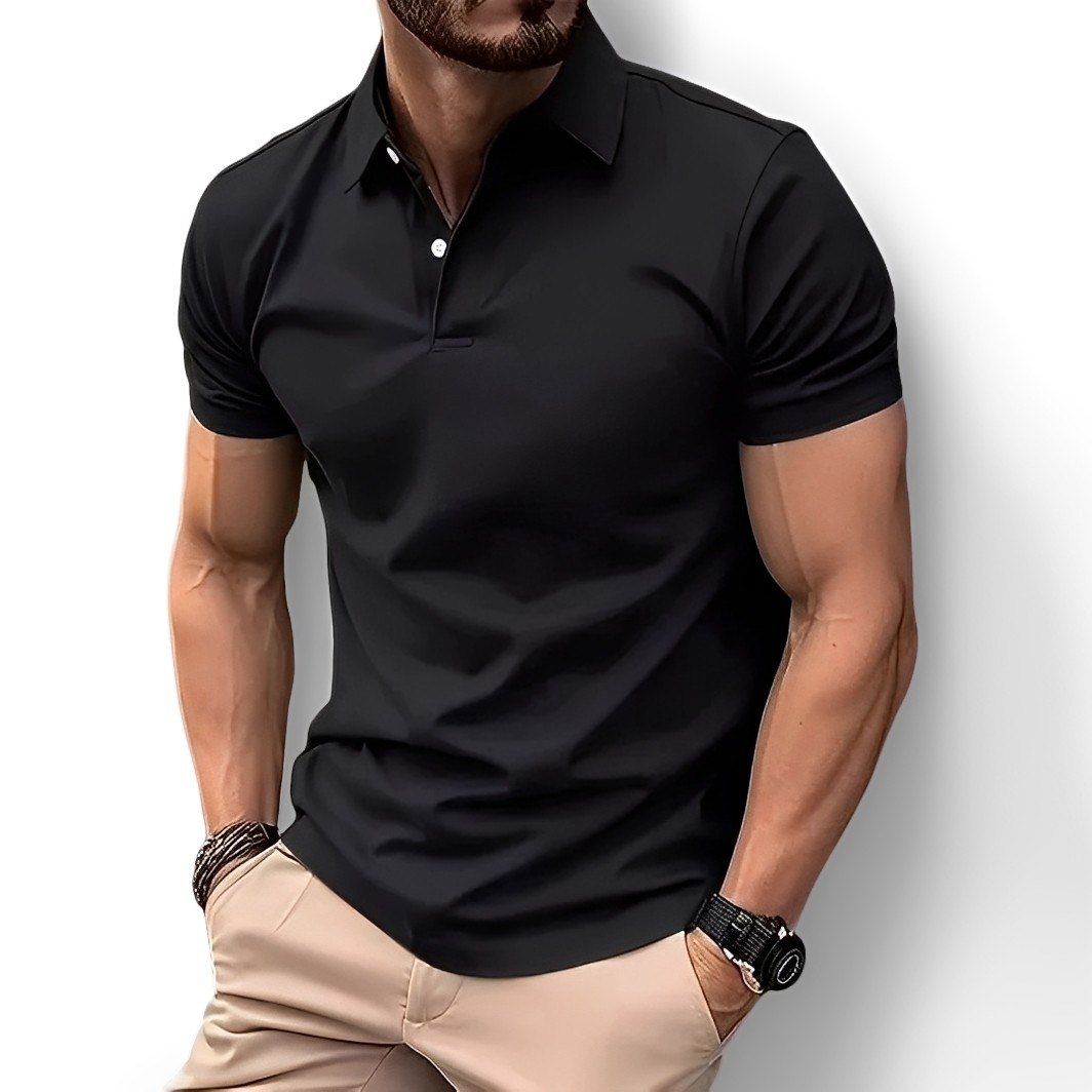 Deacon - Komfortables Herren-Poloshirt mit kurzen Ärmeln