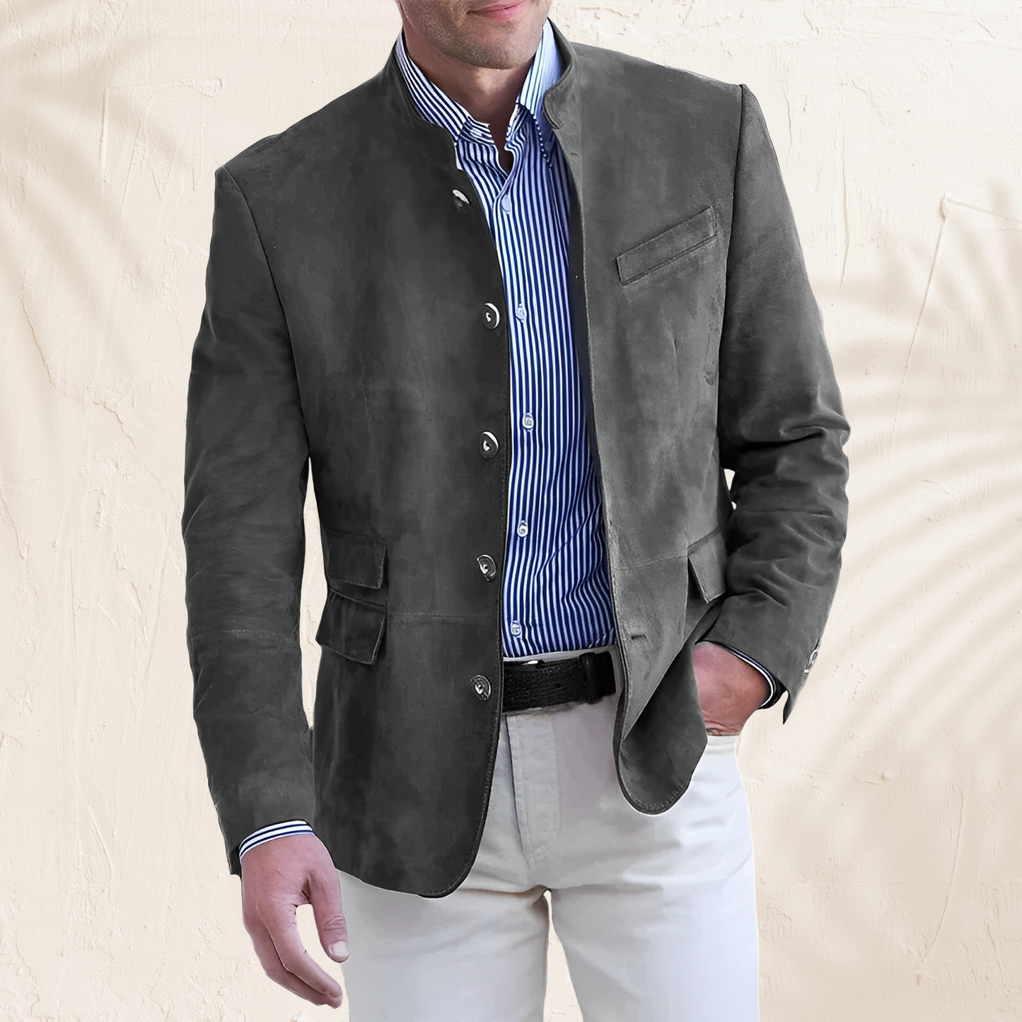 Philip – Herbstjacke mit Knöpfen für Herren