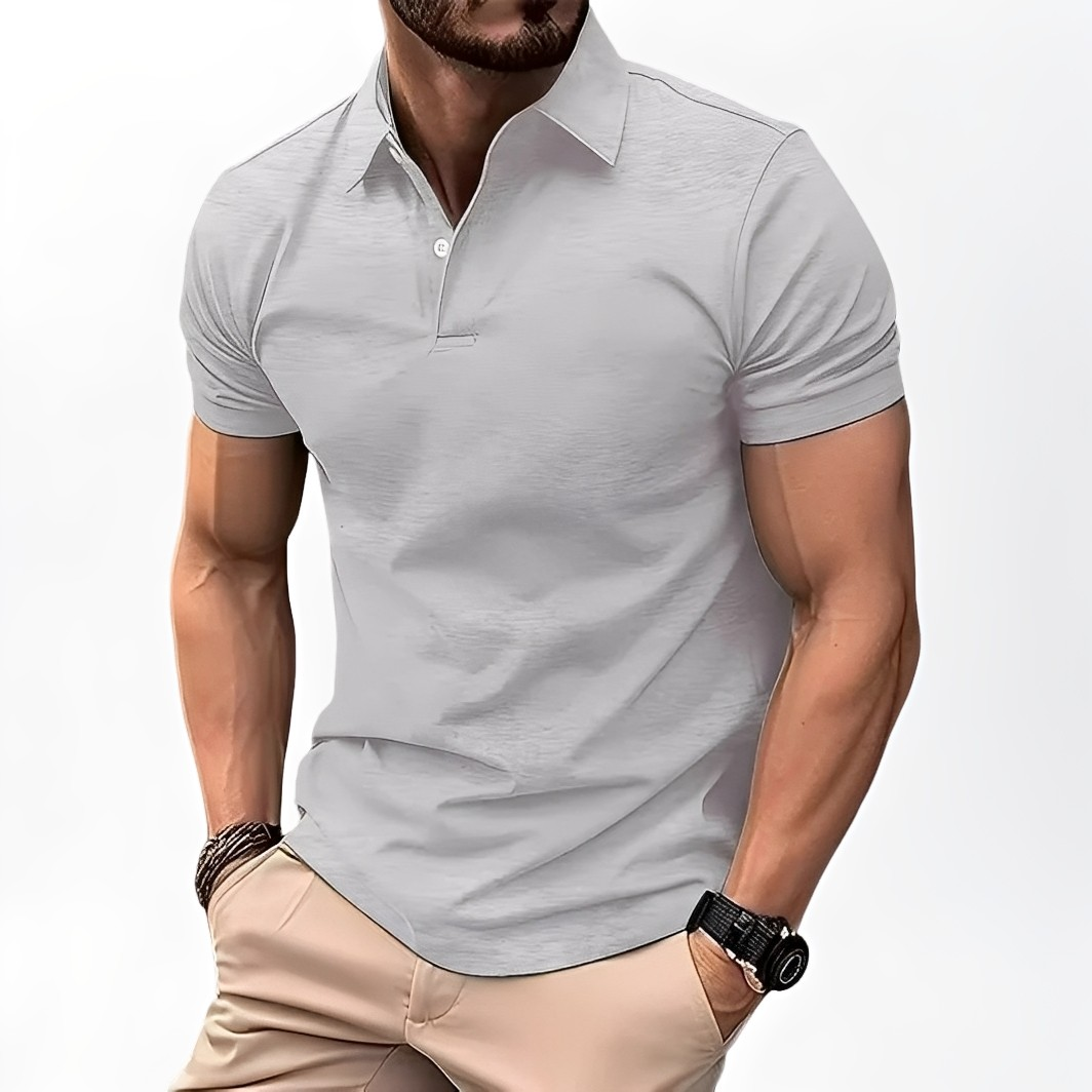 Deacon - Komfortables Herren-Poloshirt mit kurzen Ärmeln