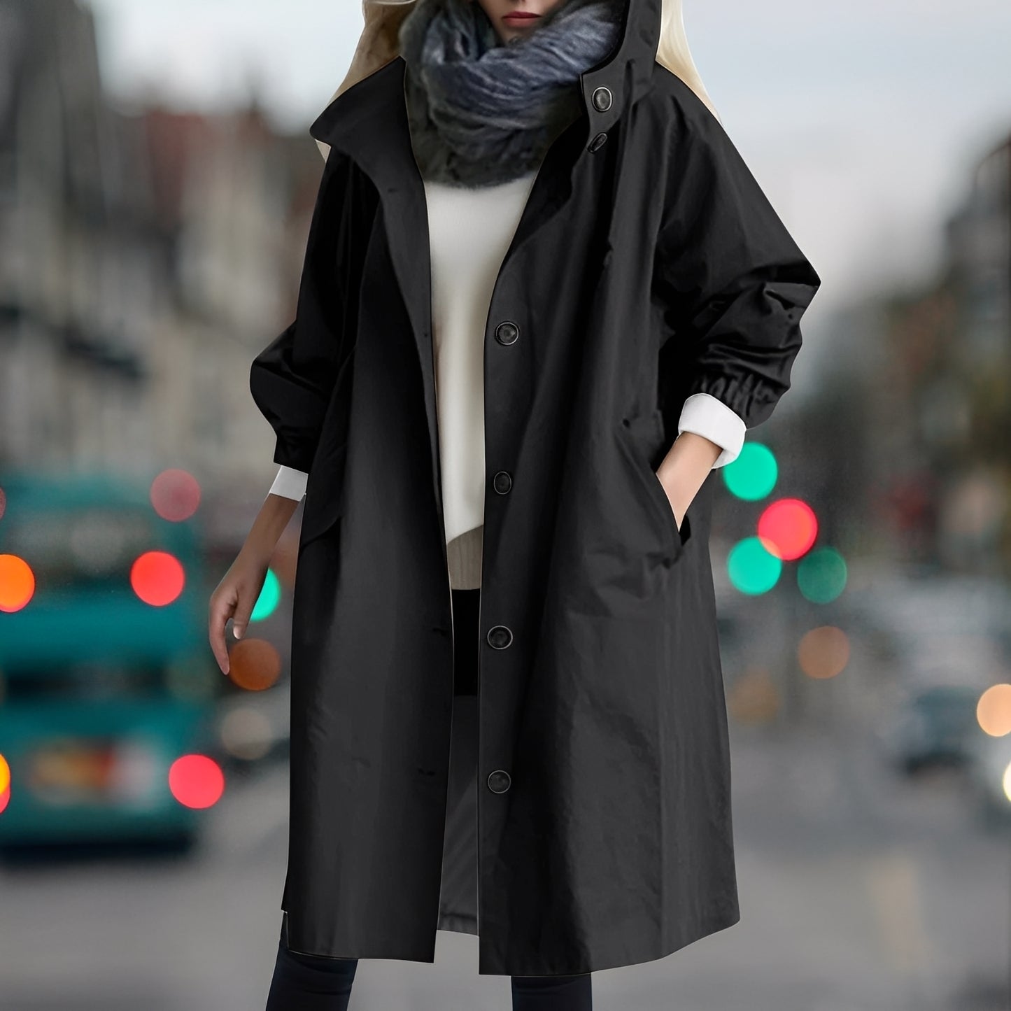 Shavonne - Stilvoller wasserdichter Damen-Trenchcoat