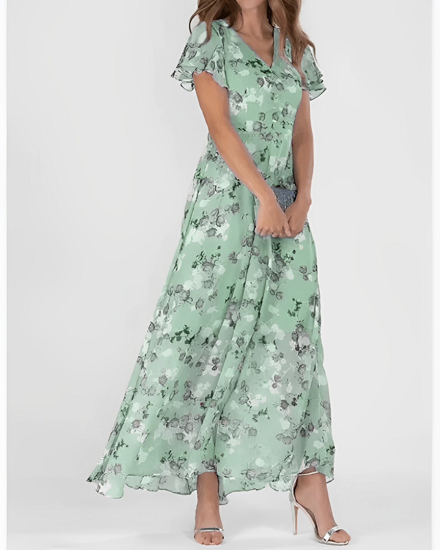 Leona – Sommerliches Maxikleid mit Blumen