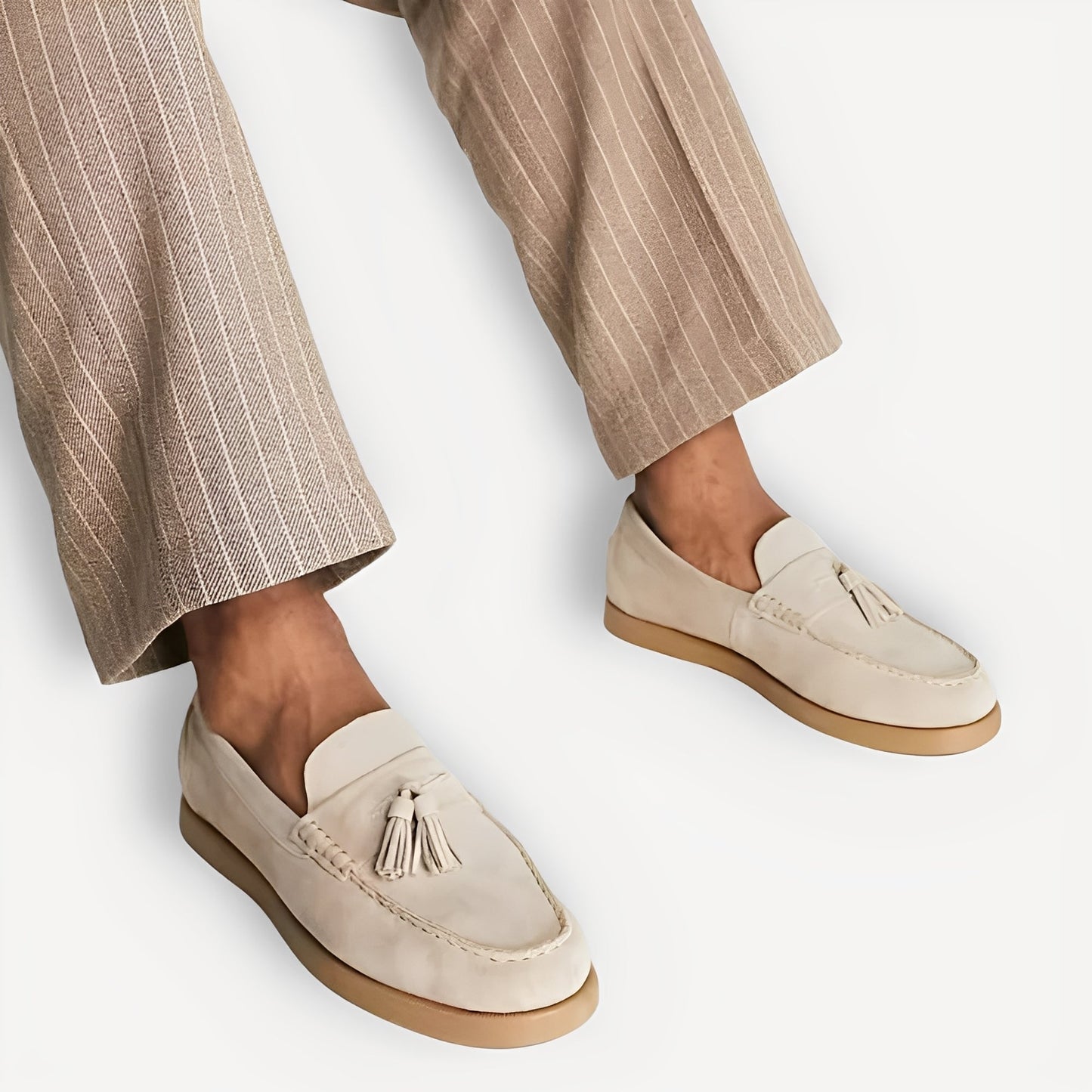 Dixon - Bequeme Männerschuhe mit Quasten