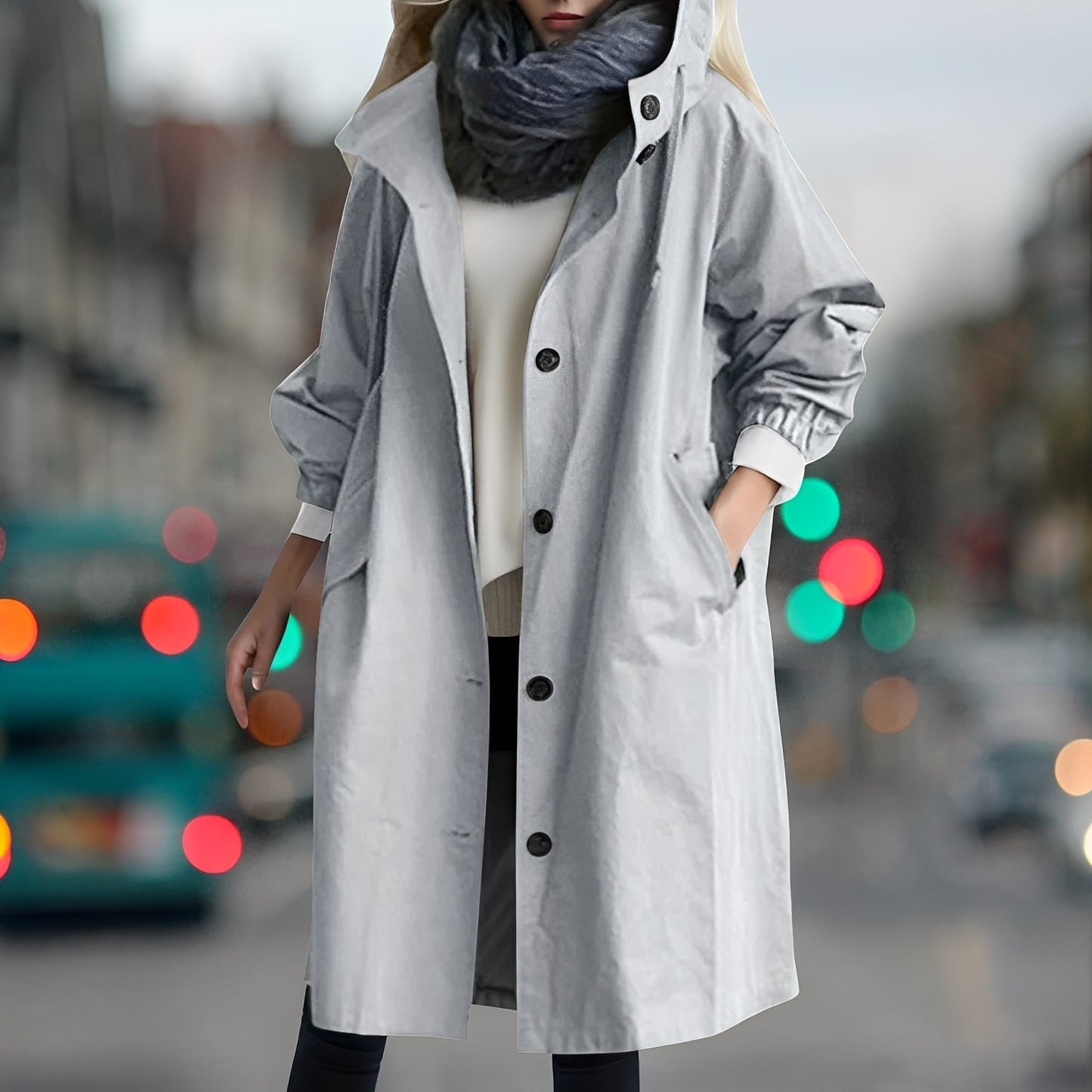 Shavonne - Stilvoller wasserdichter Damen-Trenchcoat