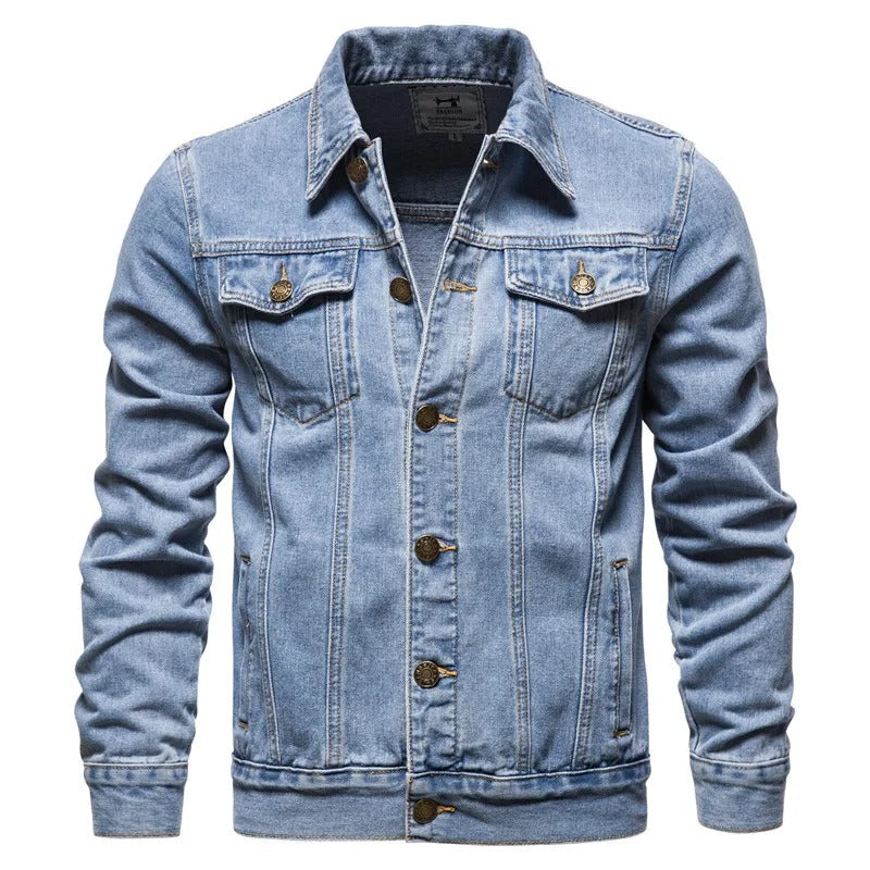 Winton - Zeitlose Herren-Jeans-Truckerjacke