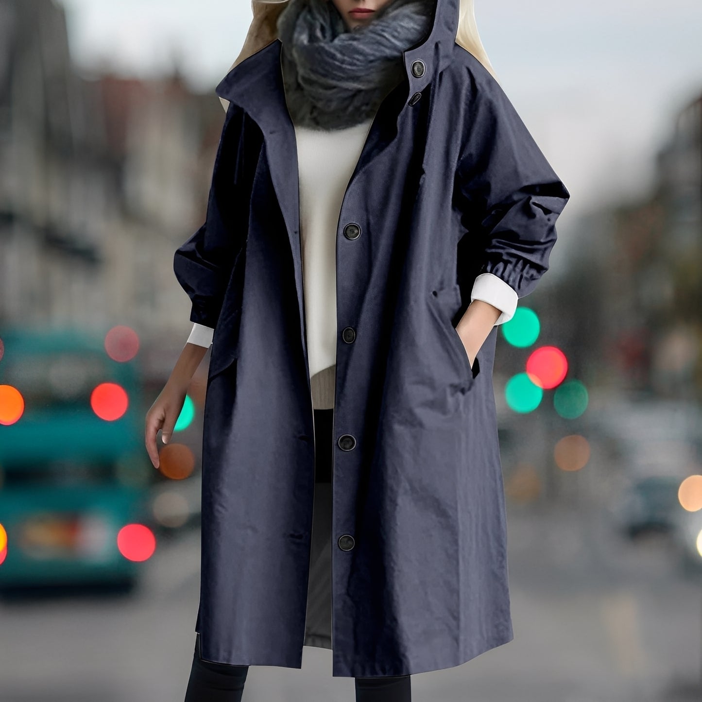Shavonne - Stilvoller wasserdichter Damen-Trenchcoat