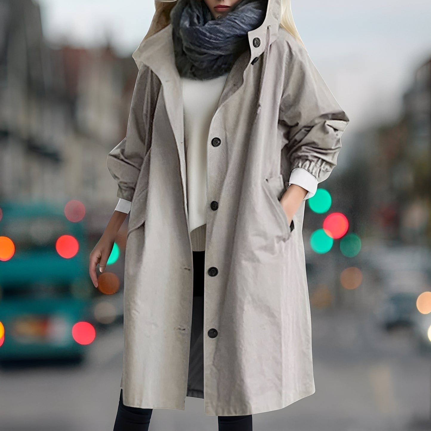 Shavonne - Stilvoller wasserdichter Damen-Trenchcoat