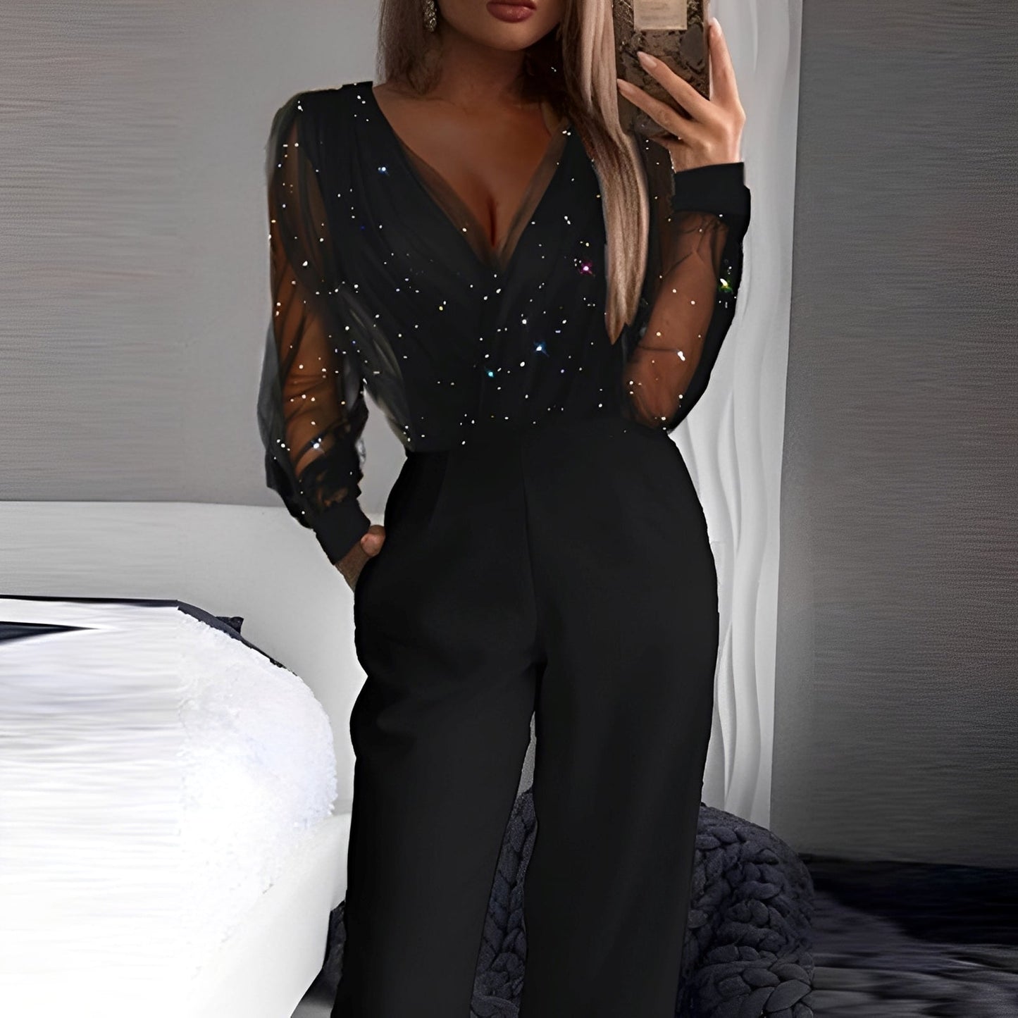 Morgana - Damenoverall mit weitem Bein und schickem Aussehen
