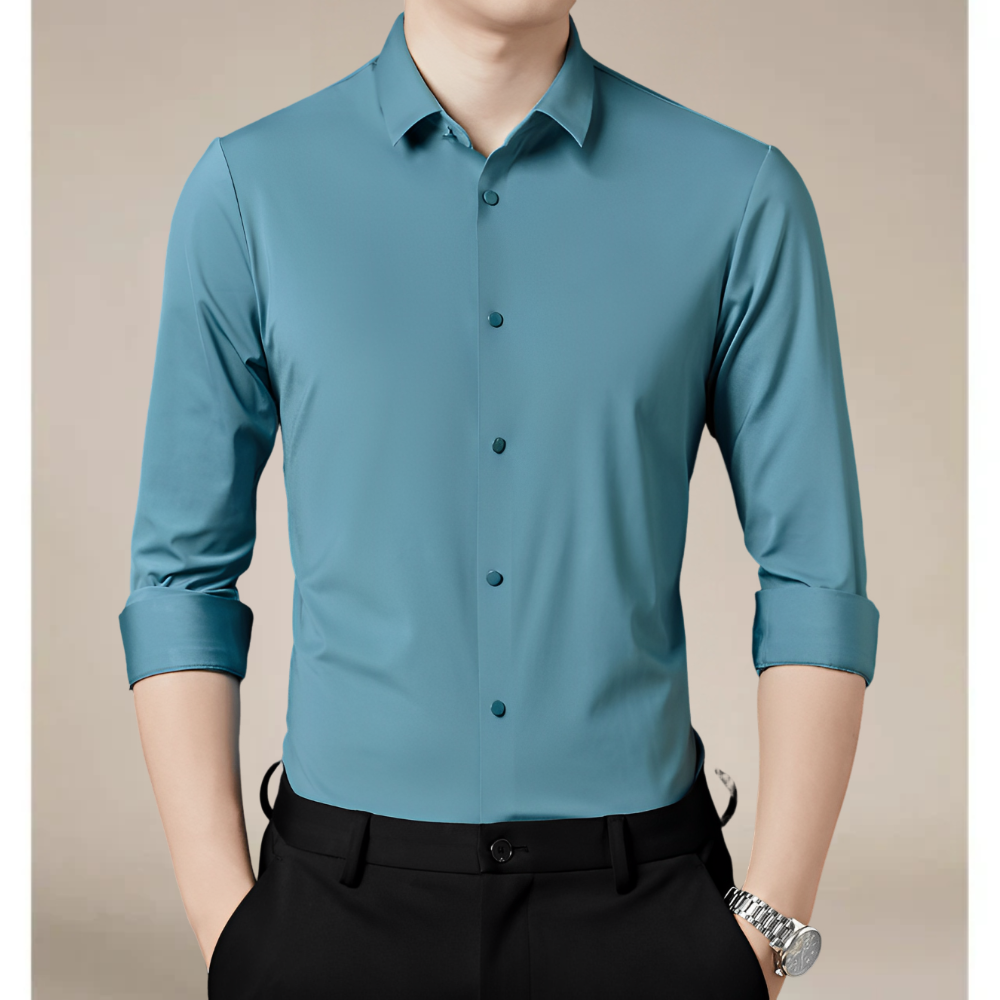 Dario – Knitterfreies Stretchshirt