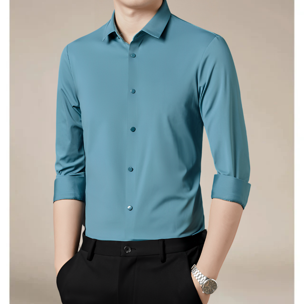 Dario – Knitterfreies Stretchshirt