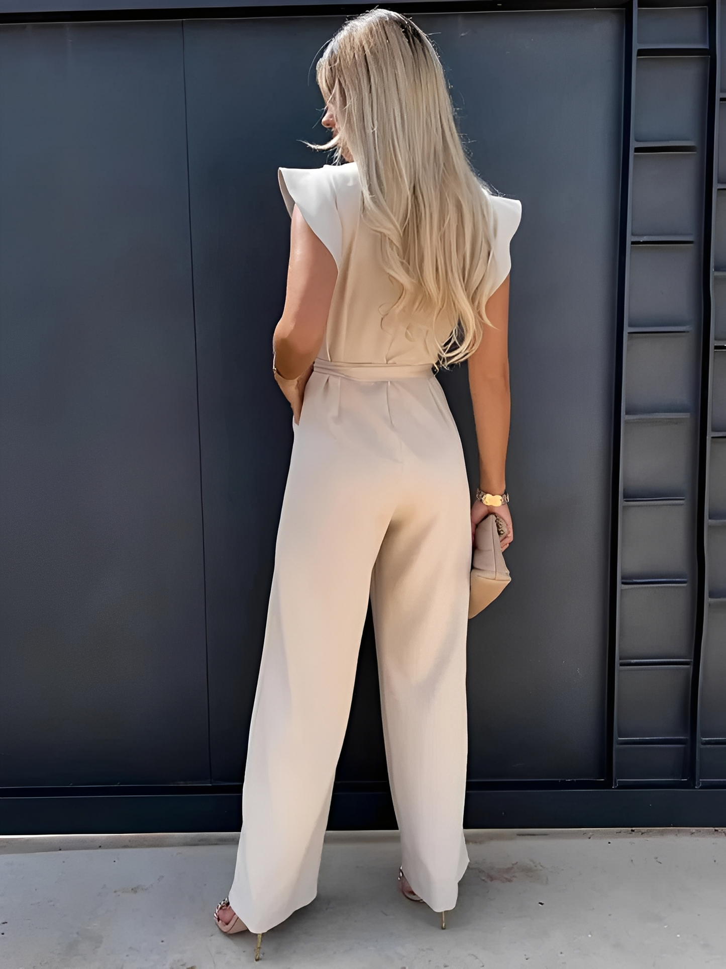 Nina – Overall mit Rüschendetails