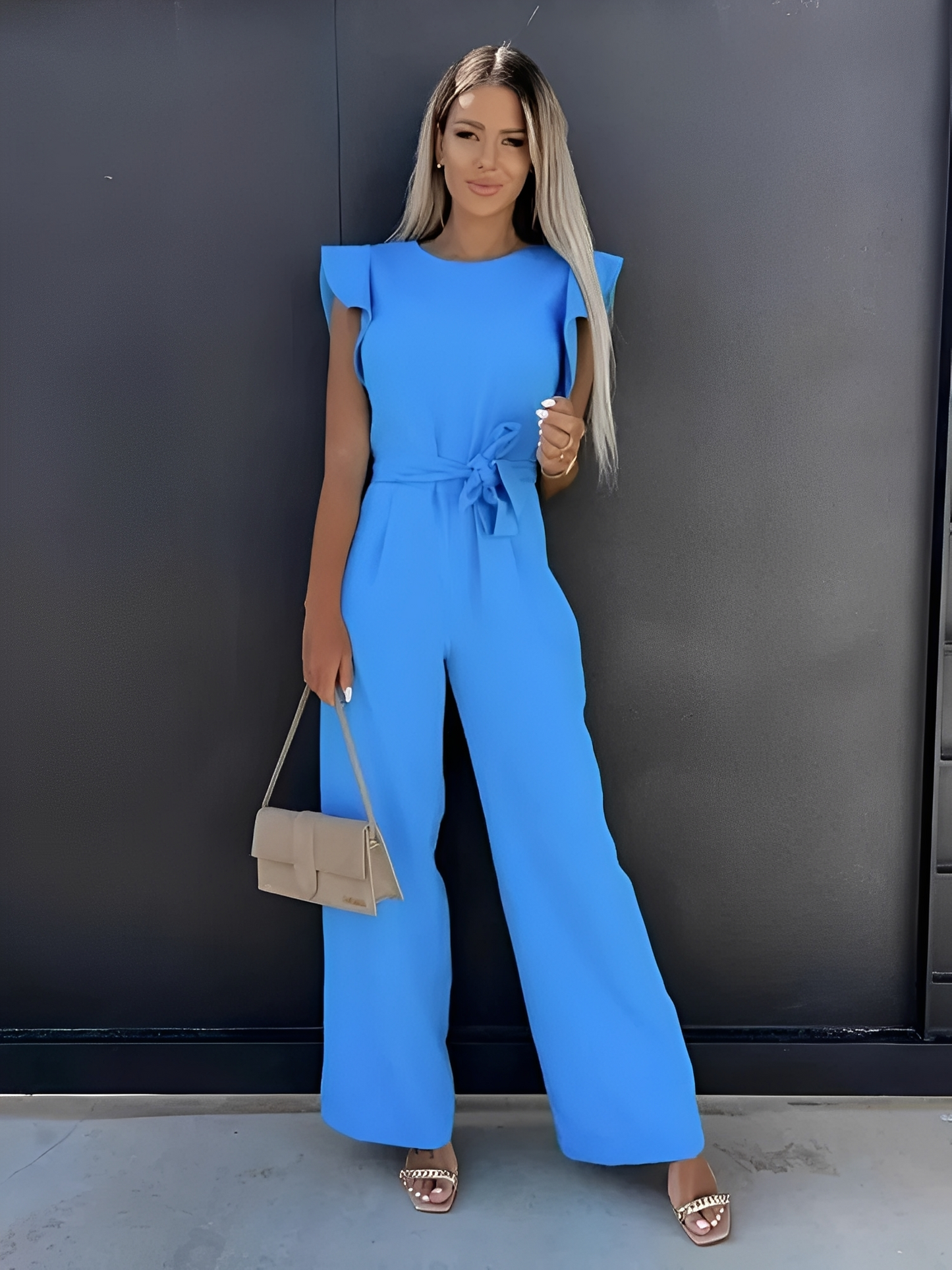 Nina – Overall mit Rüschendetails