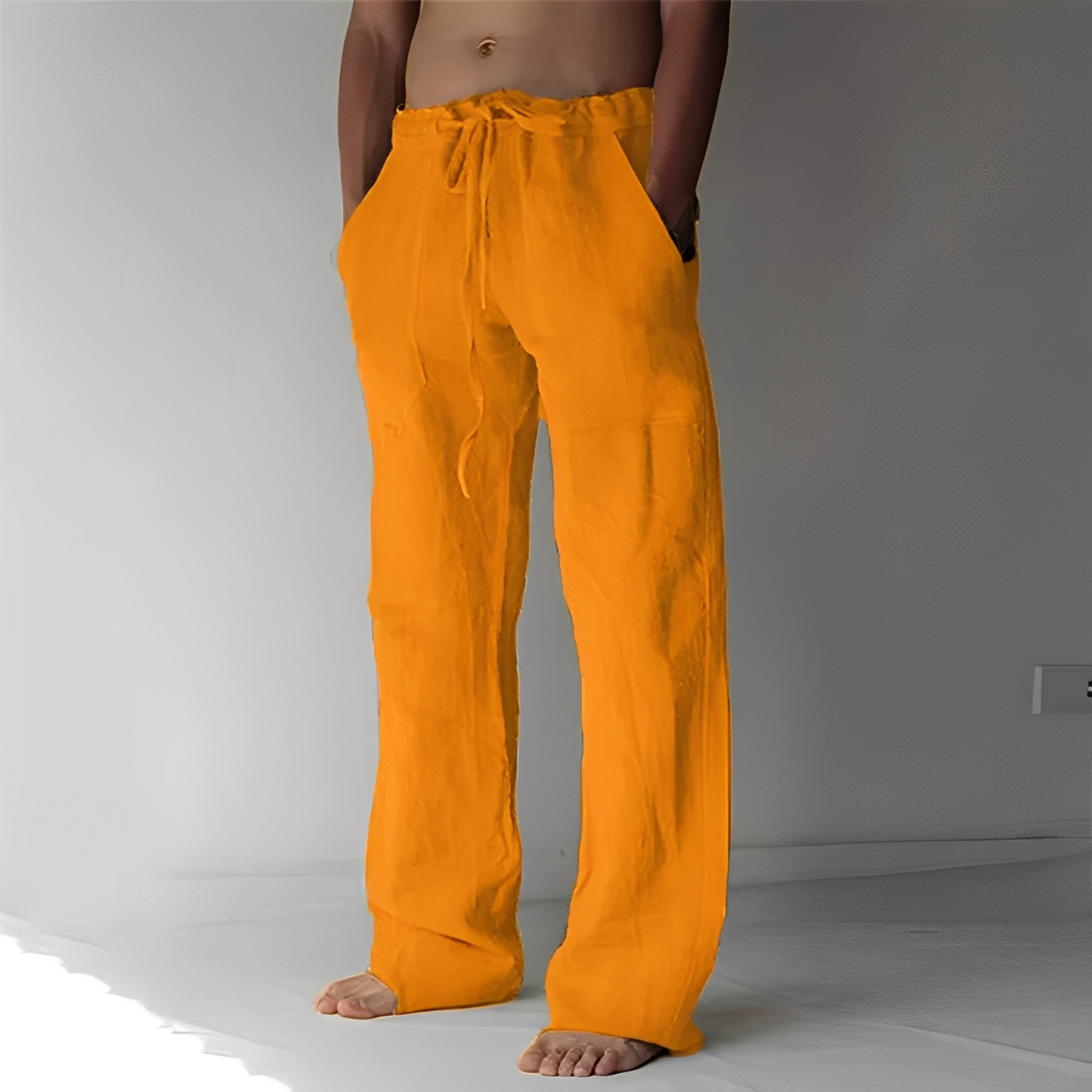 Arthur – Weite Leinenhose für Männer
