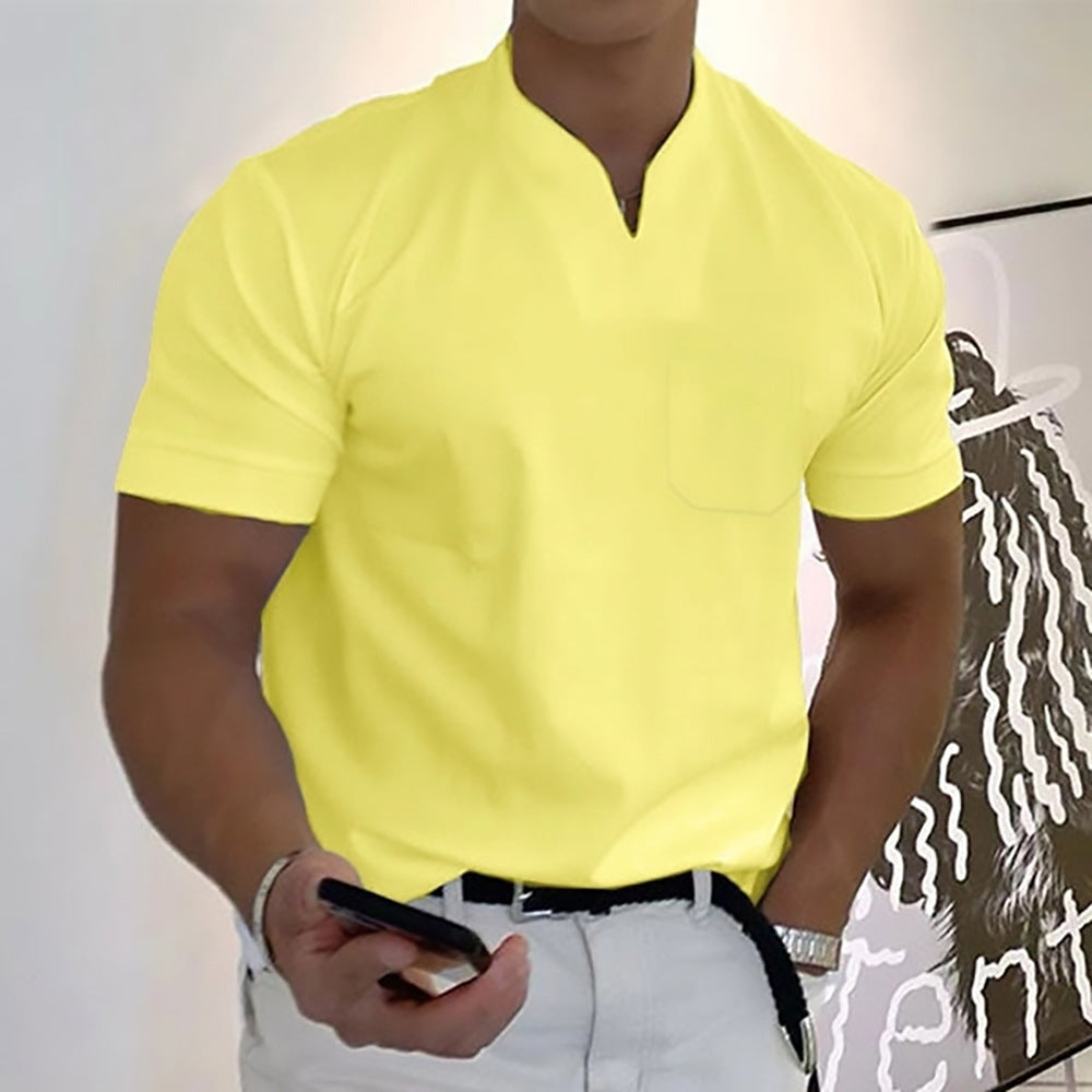 Jason – Kurzarm-T-Shirt für Männer, geeignet für Sport und Beruf