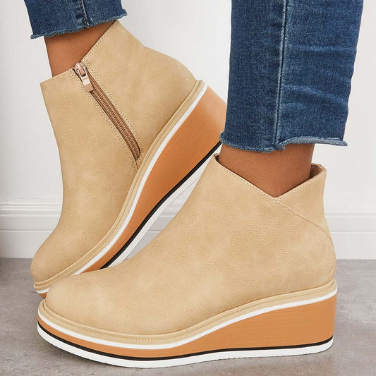 Nikkole - Bequeme Damen-Lederstiefel