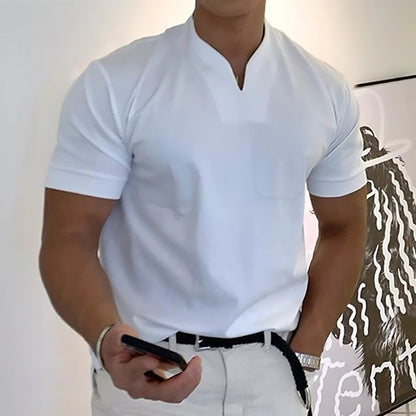 Jason – Kurzarm-T-Shirt für Männer, geeignet für Sport und Beruf