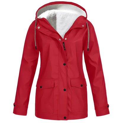 Sherlyn - Damen Outdoor-Jacke mit Kapuze und softem Innenfutter