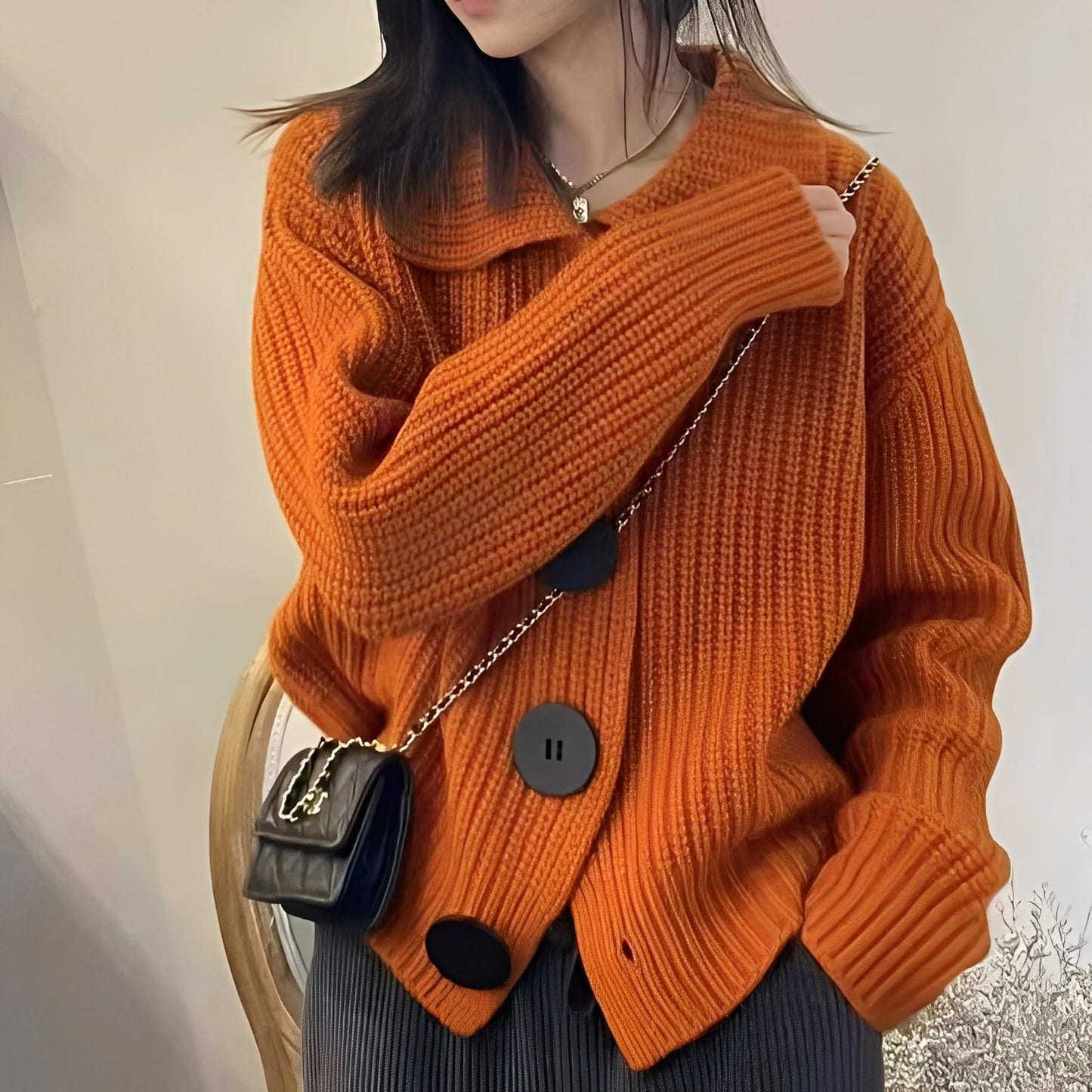 Alexus - Gemütlicher Damen-Cardigan mit Knöpfen