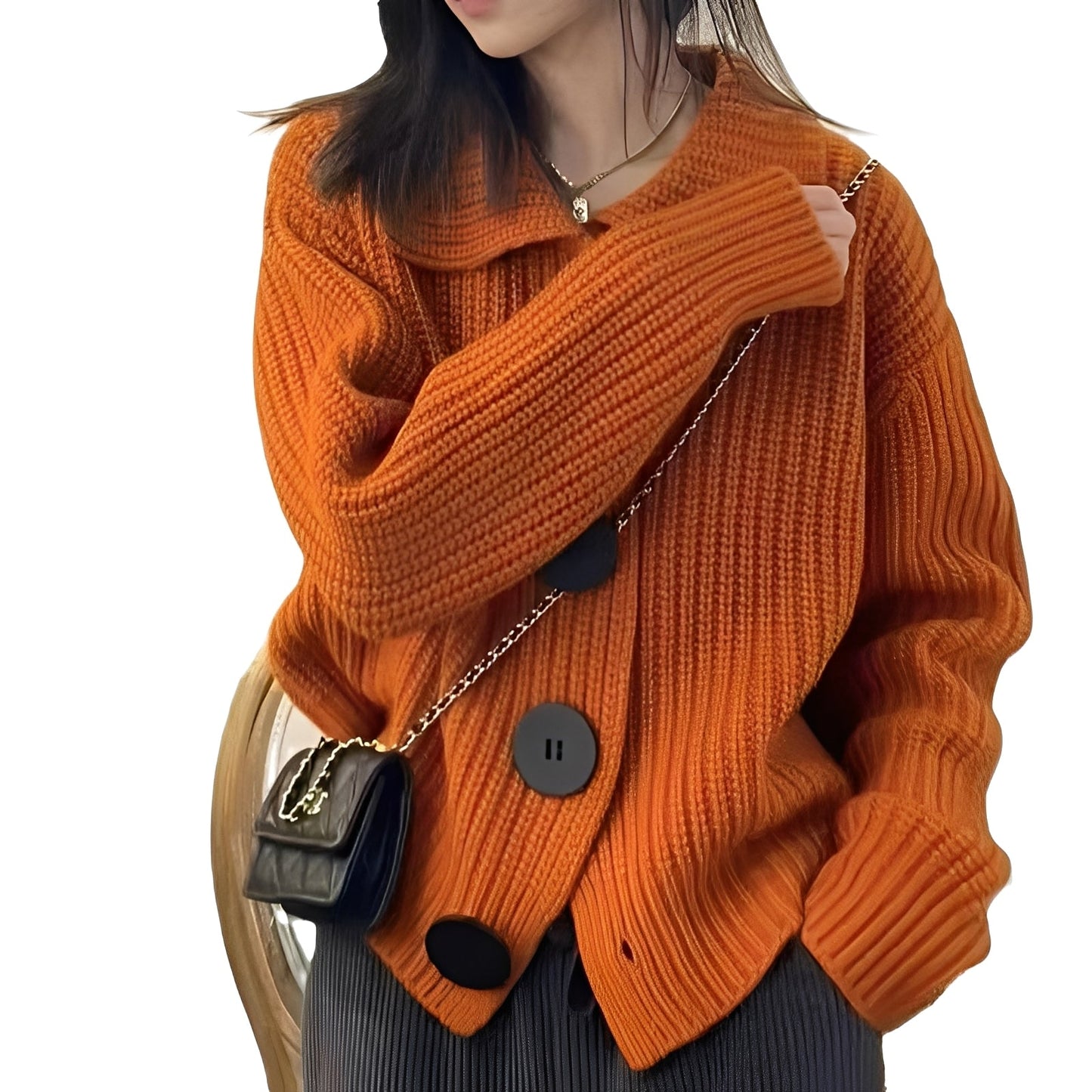 Alexus - Gemütlicher Damen-Cardigan mit Knöpfen