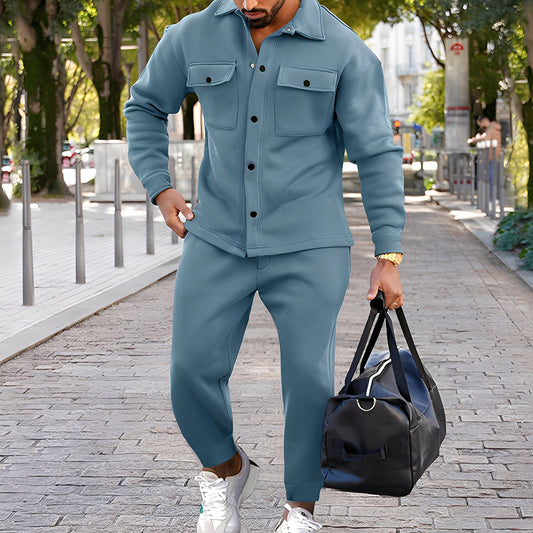 Kent - Schickes Slim-Fit-Set mit Hemd und Hose für Herren