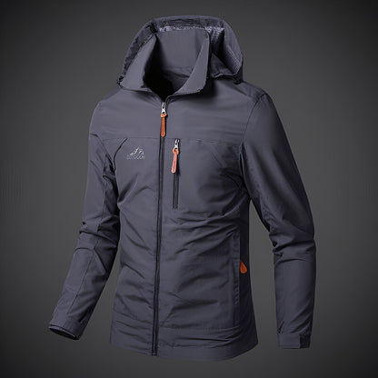 Dalton - Weite, wasserdichte Herren-Regenjacke