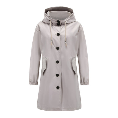 Vivyan - Bequeme wasserdichte Jacke für Damen mit Kapuze