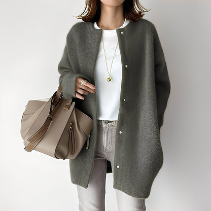 Dahlia - Eleganter, locker geschnittener Damen-Cardigan