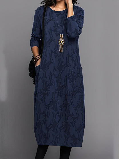 Kadence - Stilvolles Damenkleid mit langen Ärmeln