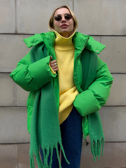 Loreen - Bequeme, warm gefütterte, locker sitzende Damenjacke