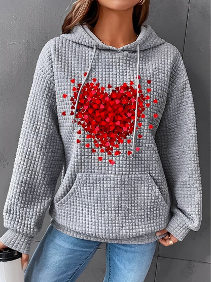 Berenice - Bedrucktes Damen-Hoodie für Gemütlichkeit
