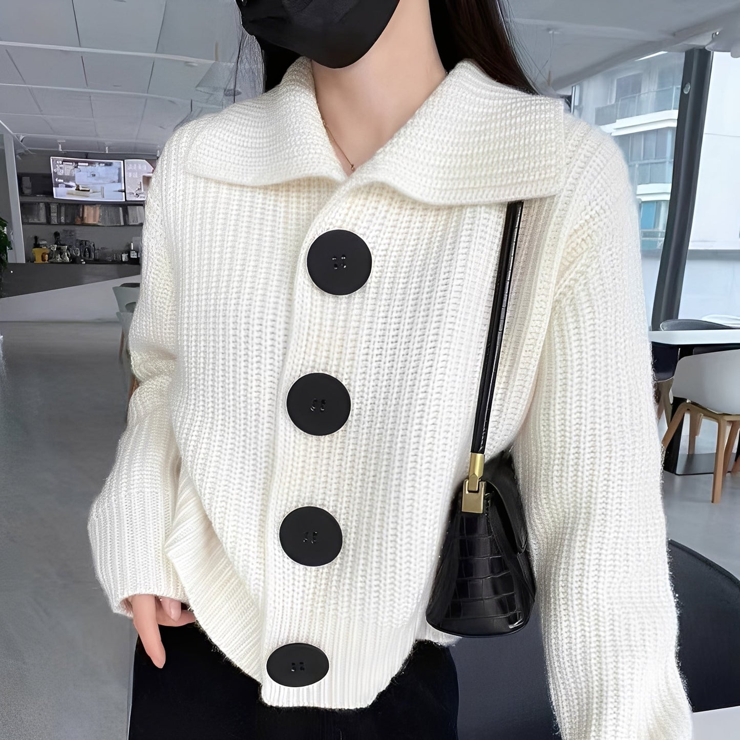 Alexus - Gemütlicher Damen-Cardigan mit Knöpfen