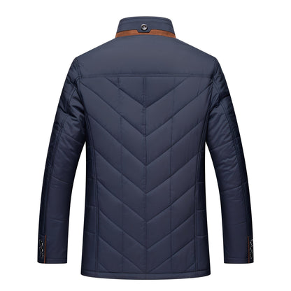 Rodney – Modische, warme Herrenjacke mit Knöpfen
