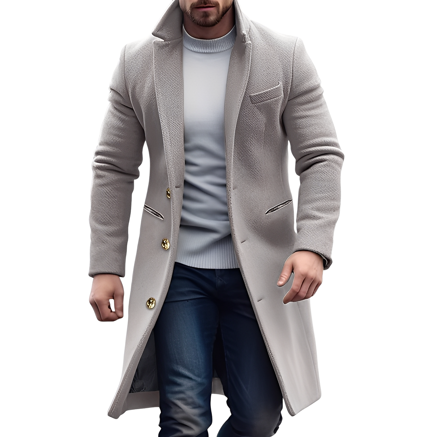 Reilly - Schicker Herren-Wollmantel