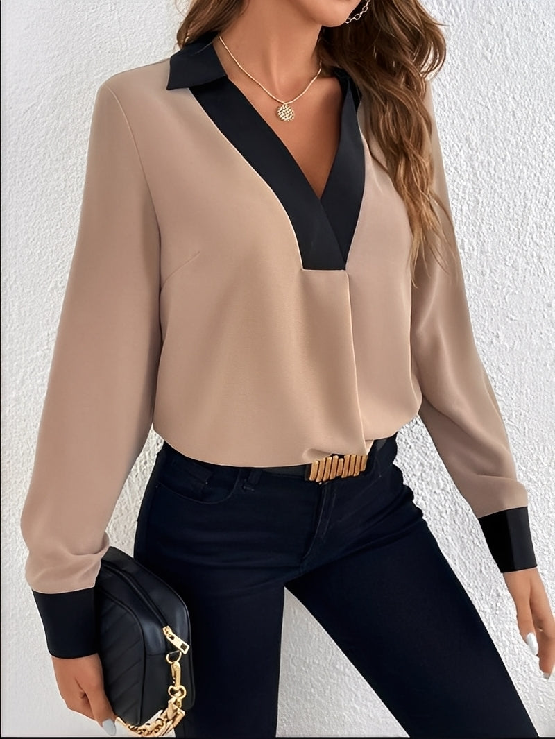 Katheryn - Leichte, bequeme Damenbluse mit lockerer Passform
