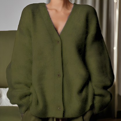 Emberly - Bequemer, weit geschnittener Damen-Kaschmirpullover