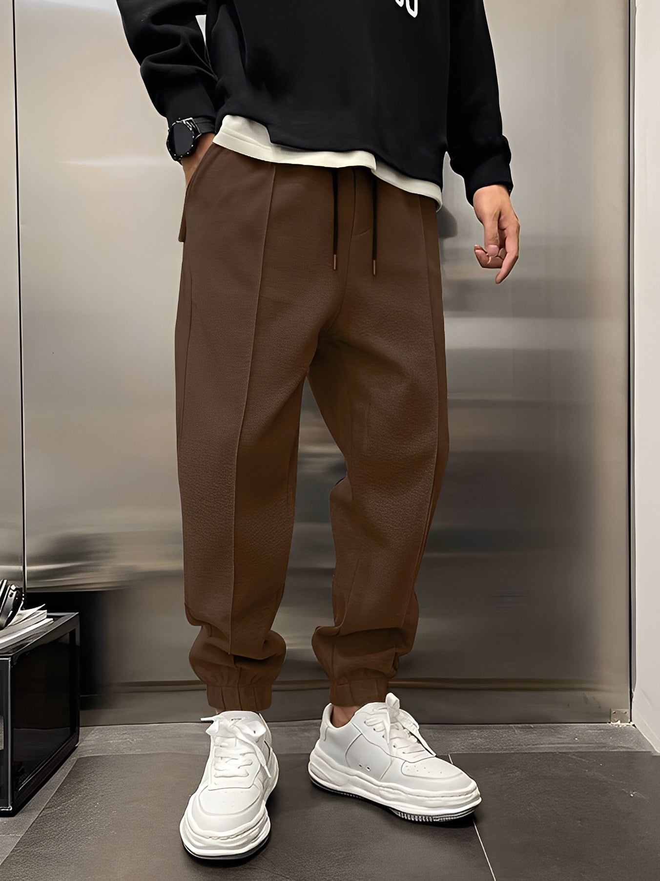 Philip - Komfortable, dicke, breite Herrenhose