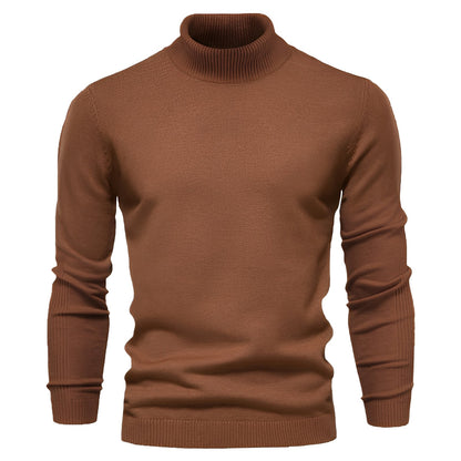 Jonah - Einfacher Rollkragenpullover für Herren