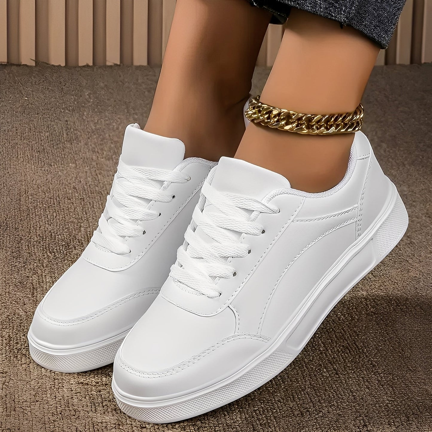Rexanne - Moderne Damen-Sneaker aus PU-Leder