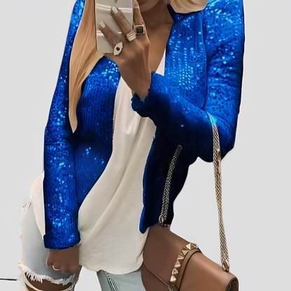 Shannen - Eleganter Damenblazer mit Glanz