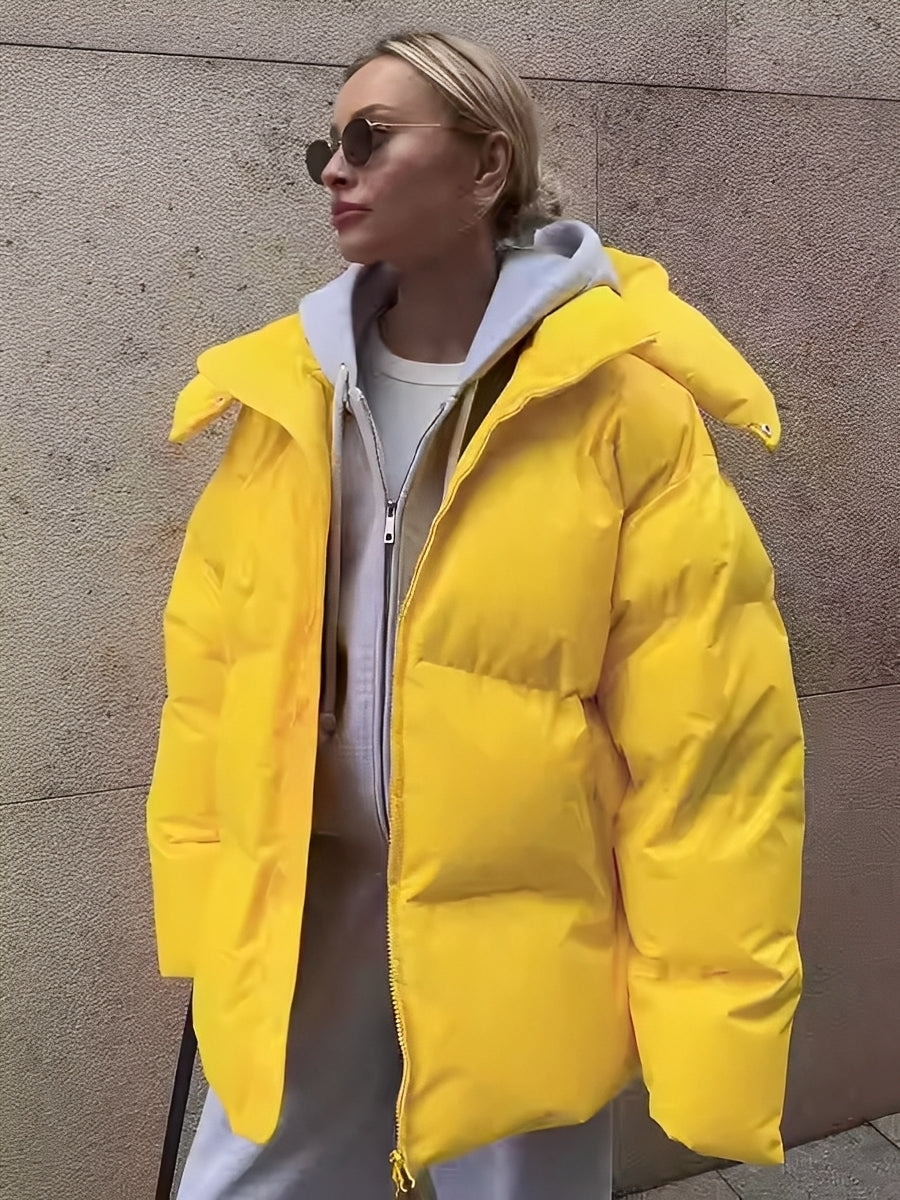 Loreen - Bequeme, warm gefütterte, locker sitzende Damenjacke