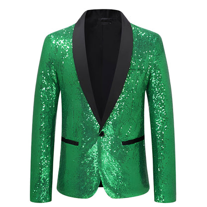 Jerome - Klassischer, eleganter Paillettenblazer für Herren