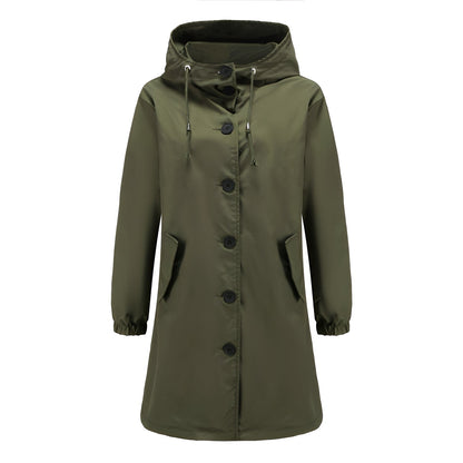 Vivyan - Bequeme wasserdichte Jacke für Damen mit Kapuze