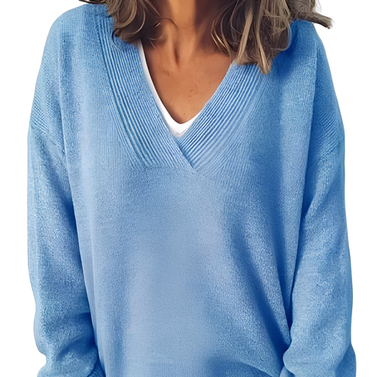 Camryn - Damenpullover aus lockerem Strick