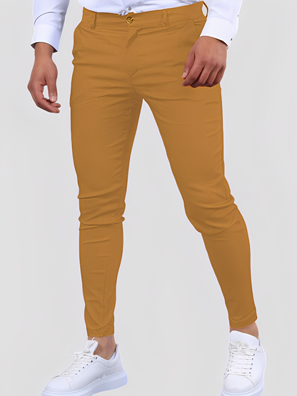 Shelton - Komfortable, dehnbare Herrenhose mit schmalem Schnitt