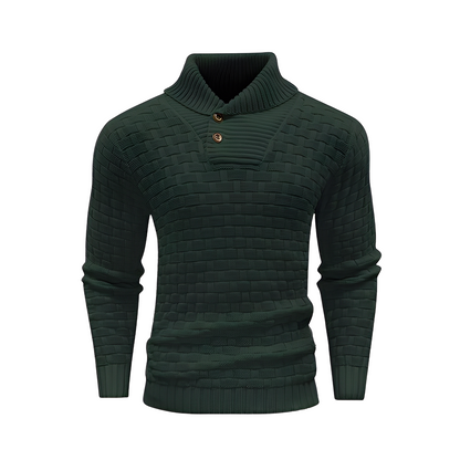 Branson - Bequemer Herrenpullover mit hohem Kragen