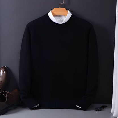 Esmund - Komfortabler, locker geschnittener Herren-Kaschmirpullover