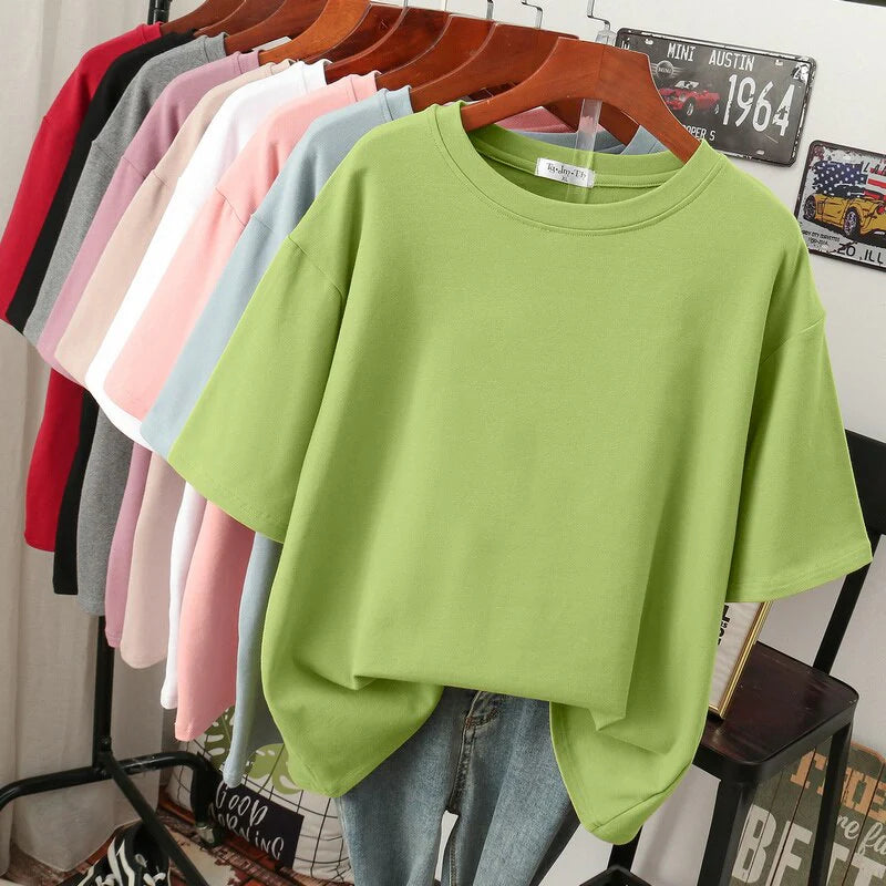 Arabella - Bequemes, lässiges Damen Baumwoll-T-Shirt
