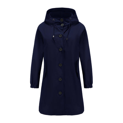 Vivyan - Bequeme wasserdichte Jacke für Damen mit Kapuze